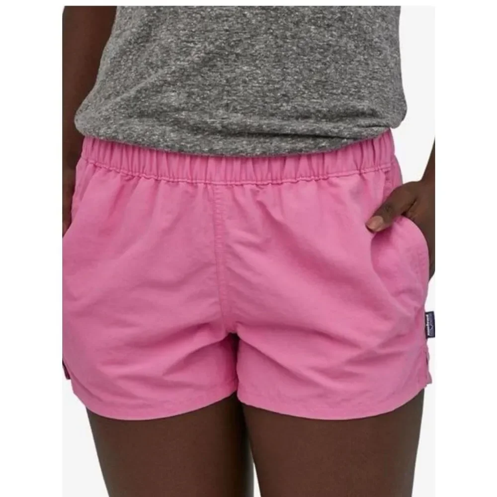 Patagonia Barely Baggies Short Marble Pink Womens XL